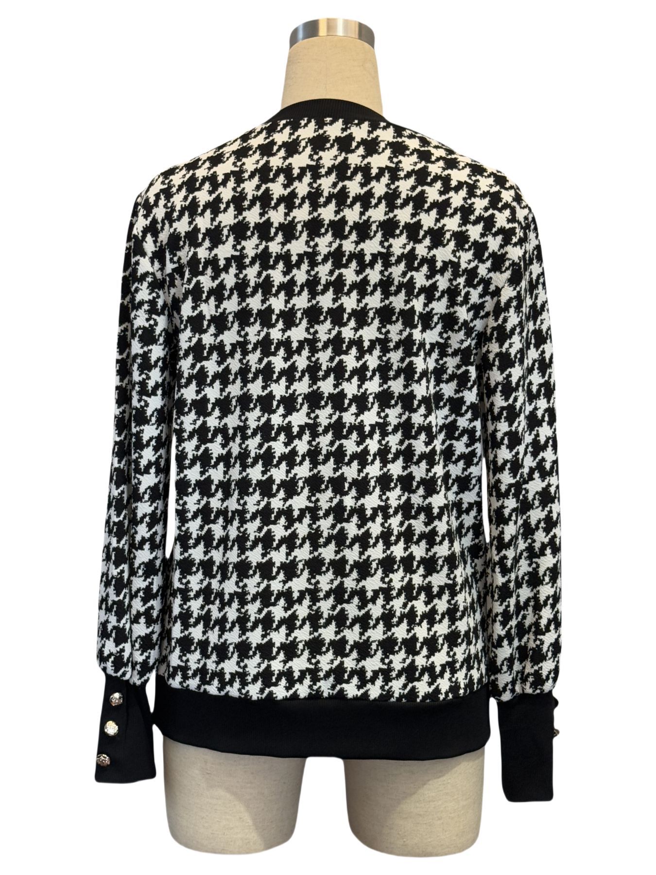 Womens V-Neck T-Shirt Elegant Long Sleeve Blouse Fashion Loose Outside Top